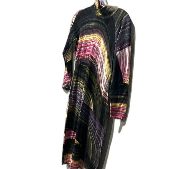Vintage Diane von Furstenberg Abstract Print Merino Wool Dress - Size Small - Picture 5 of 11